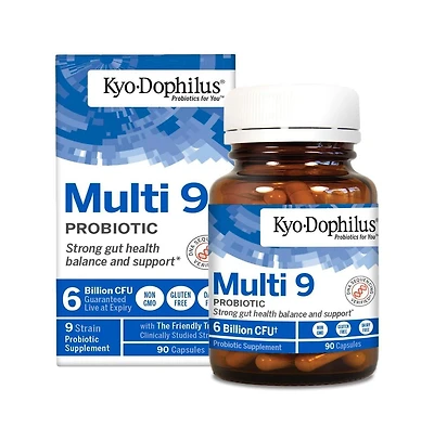 Kyo-Dophilus Multi 9 Probiotic, Strong gut health balance and support