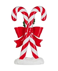 Glitzhome 24" Christmas Candy Cane Porch Decor