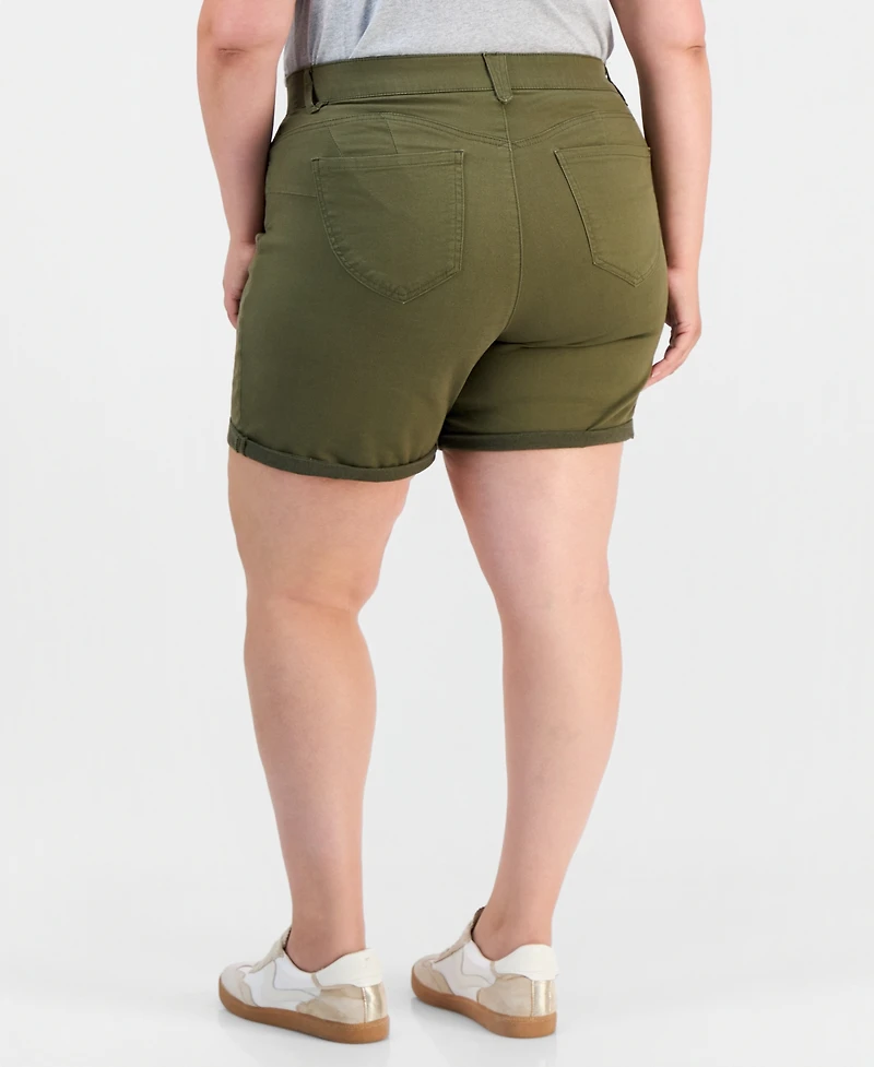 Democracy Trendy Plus AbSolution Mid-Rise Shorts