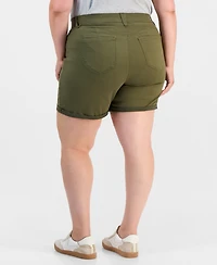 Democracy Trendy Plus AbSolution Mid-Rise Shorts