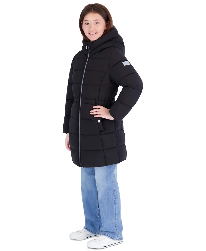 Bcbg Girls Girls' 5-16 Walker Puffer Long-Sleeve Hooded Jacket