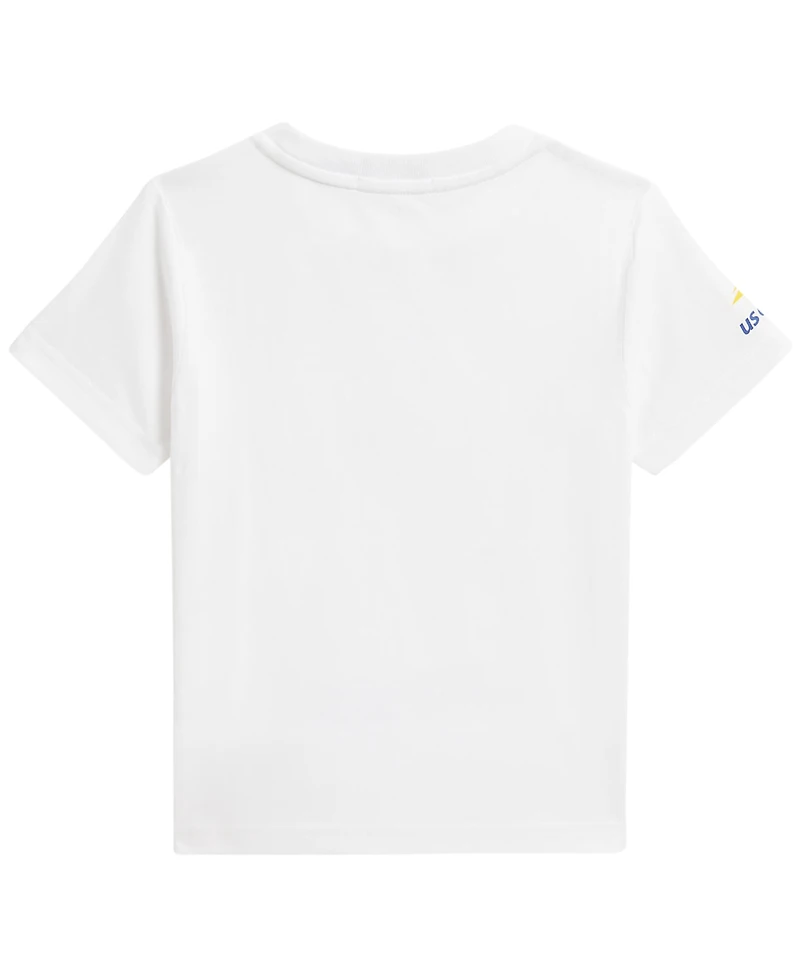 Polo Ralph Lauren Boys' 2T-7 Us Open Bear Short-Sleeve T-Shirt