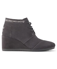 Toms Women's Desert Wedge Plus Lace-Up Booties