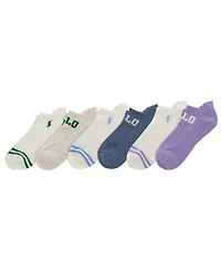 Polo Ralph Lauren Women's Polo Low Cut Socks, 6-Pack