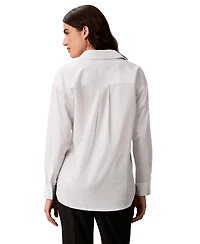 Calvin Klein Women's Easy Care Long-Sleeve Shirt