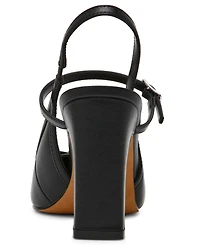 Steve Madden Women's Elanie Slingback Block Heel Ballet Pumps