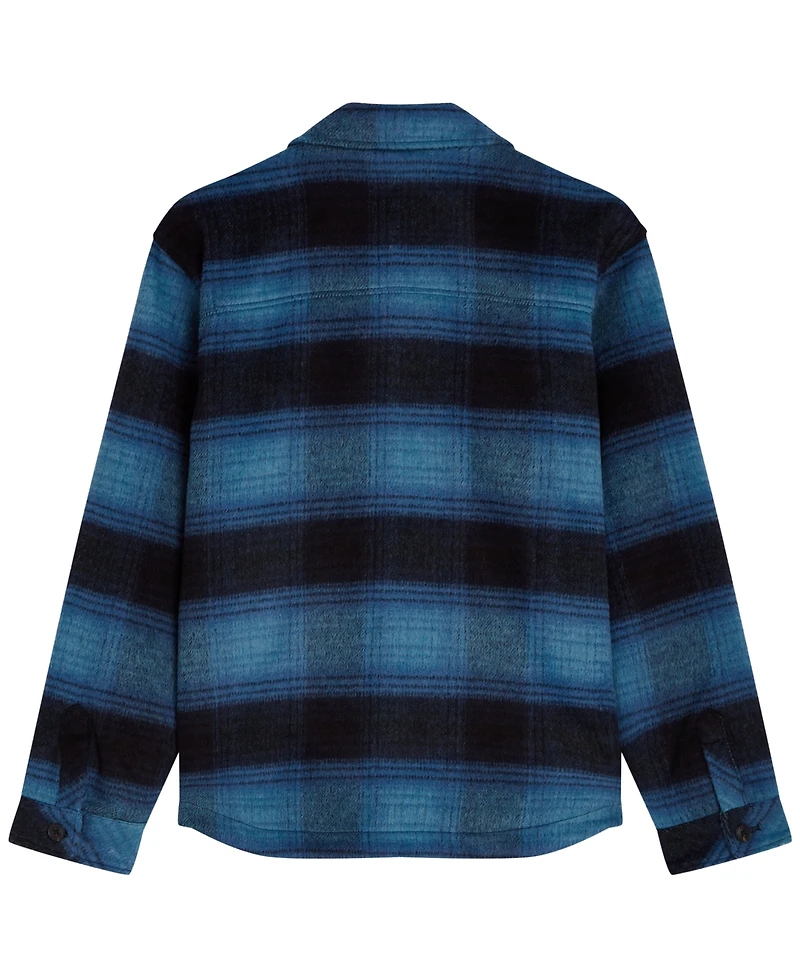 Scotch & Soda Men's Checked Overshirt Jacket