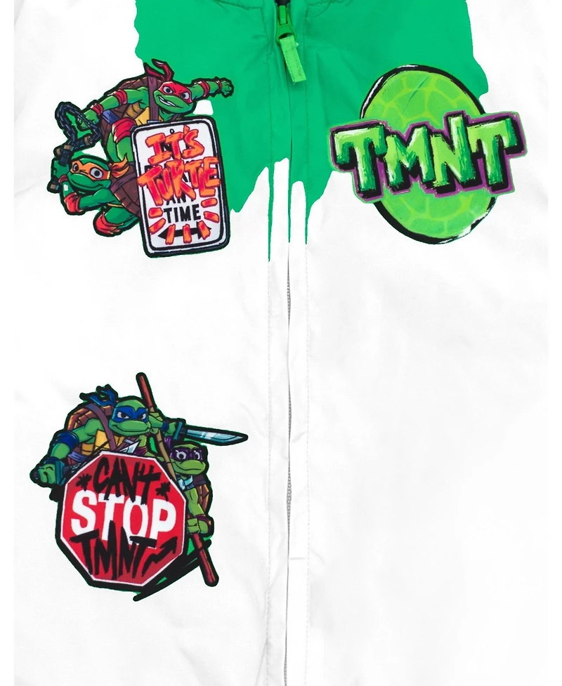 Teenage Mutant Ninja Turtles Toddler Boys' (3T-5T) Varsity Bomber Jacket