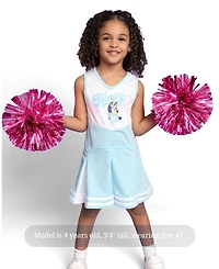 Bluey Girls' (5 - 12) Sleeveless Cheerleader Dress