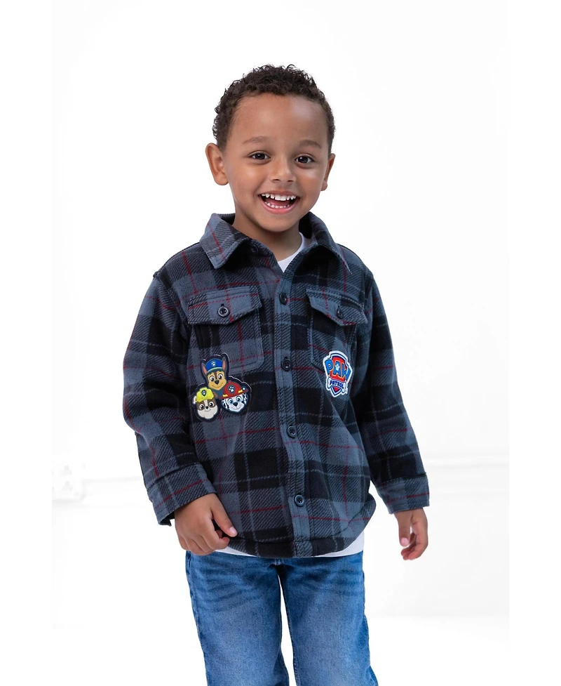Paw Patrol Toddler Boys (2T- 5T) Faux Shearling Shacket