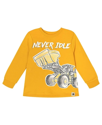 John Deere Little Boys (5) Long Sleeve T-Shirt