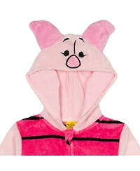 Winnie the Pooh Toddler Boys Disney Tigger Eeyore Fleece Zip Up Coverall Newborn to