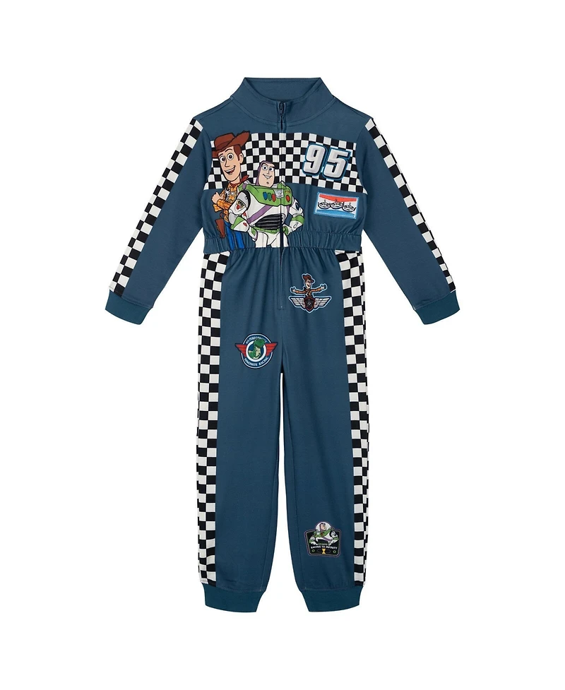 Toy Story Boys' ( 5 to 12 ) Racing Cosplay One Piece Coverall