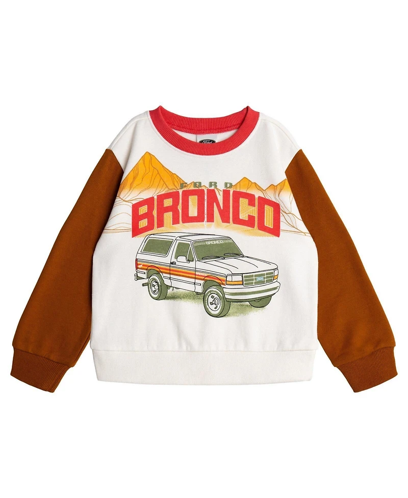 Ford Motor Company Toddler Boys (2T-5T) 2-Piece Sweatshirt and Pants Set