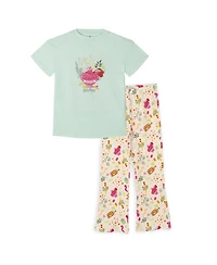 Harry Potter Girl's 5-16 2-Piece T-Shirt and Flare Leggings Set