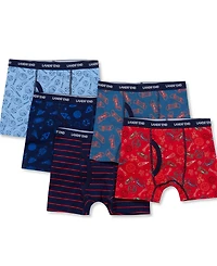 Lands' End Boys Boxer Brief Underwear 5 Pack