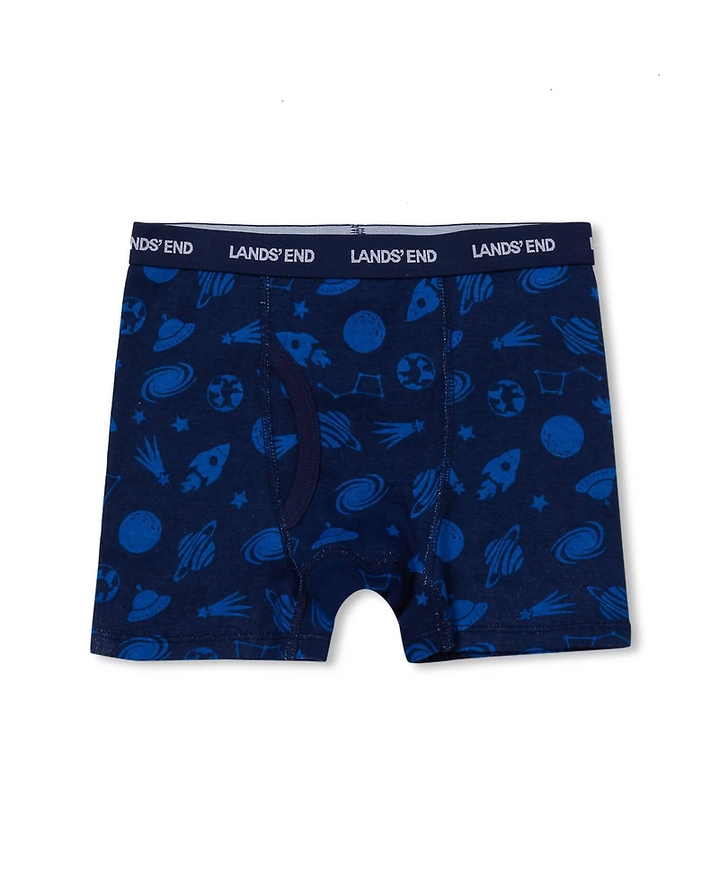 Lands' End Boys Boxer Brief Underwear 5 Pack