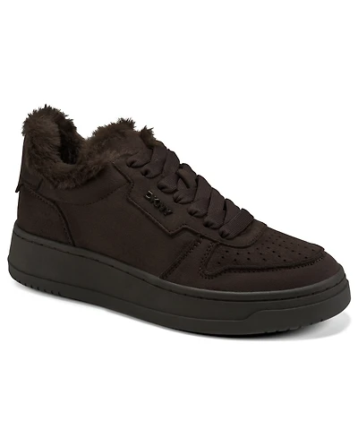 Dkny Women's Autumn Fur Lace-Up Sneakers