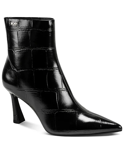 Dkny Women's Cayden Zipper Heeled Booties