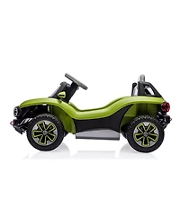 homfan Licensed 12V Volkswagen Beetle Ride On Car, Remote Control, Led Lights, Music, Usb, Horn, 1 Seater, 4-Wheeler, 66lbs Capacity