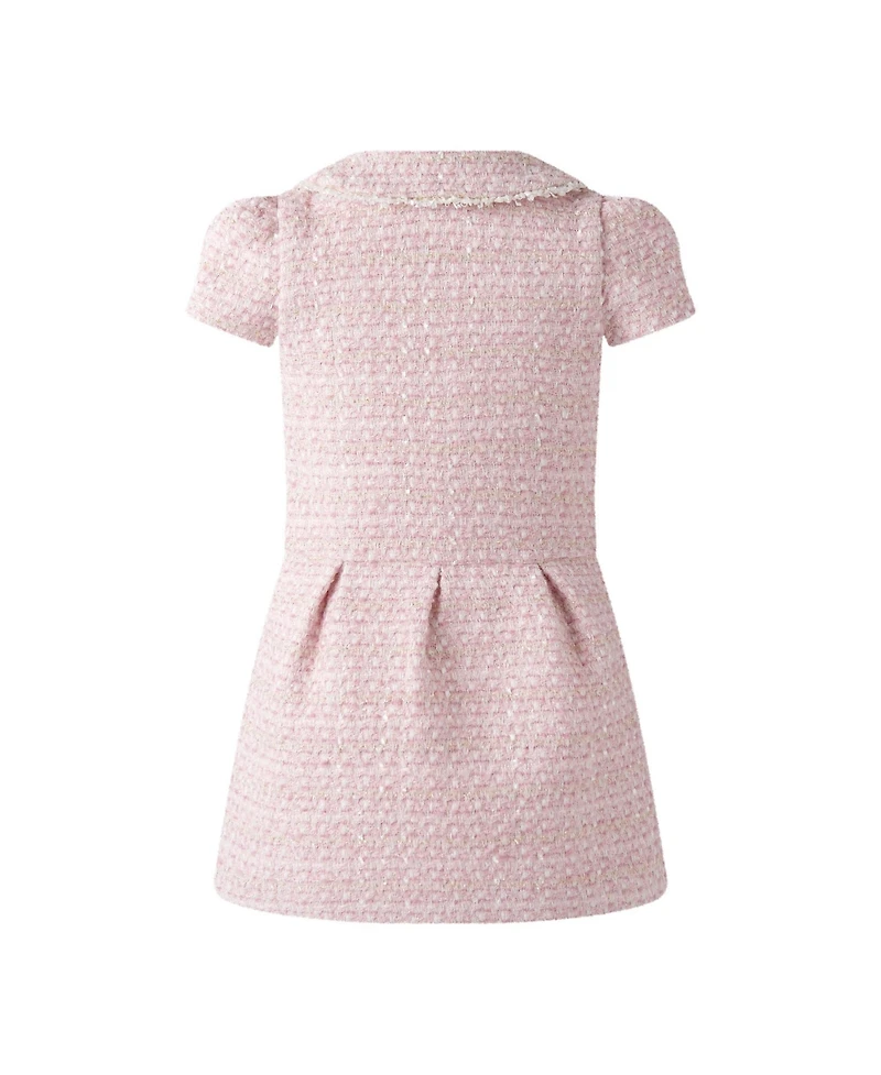 Rachel Riley Girl's 2T-14 Tweed Dress