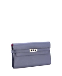 Pre-Owned HERMES Long Kelly Wallet Verso Epsom