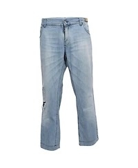 Pre-Owned Dolce & Gabbana Big & Tall Ripped Denim 14 Comfort Fit Jeans