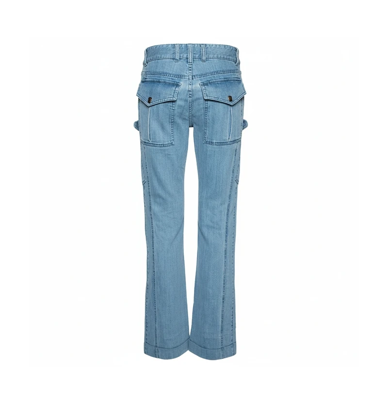Pre-Owned Roberto Cavalli Men's Denim Cargo Jeans