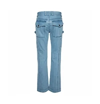 Pre-Owned Roberto Cavalli Men's Denim Cargo Jeans