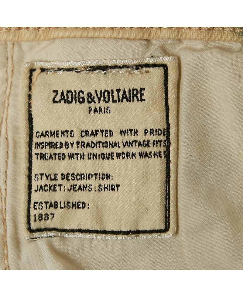 Pre-Owned Zadig & Voltaire Men's Tie Dye Denim David Jeans