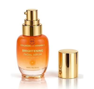 Lovery Collagen + Vitamin C Brightening Facial Serum - Korean Skincare Radiance Treatment