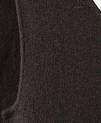Mango Women's Scarf Asymmetrical Knit Dress