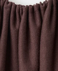 Mango Women's Gathered Neckline Knit Dress