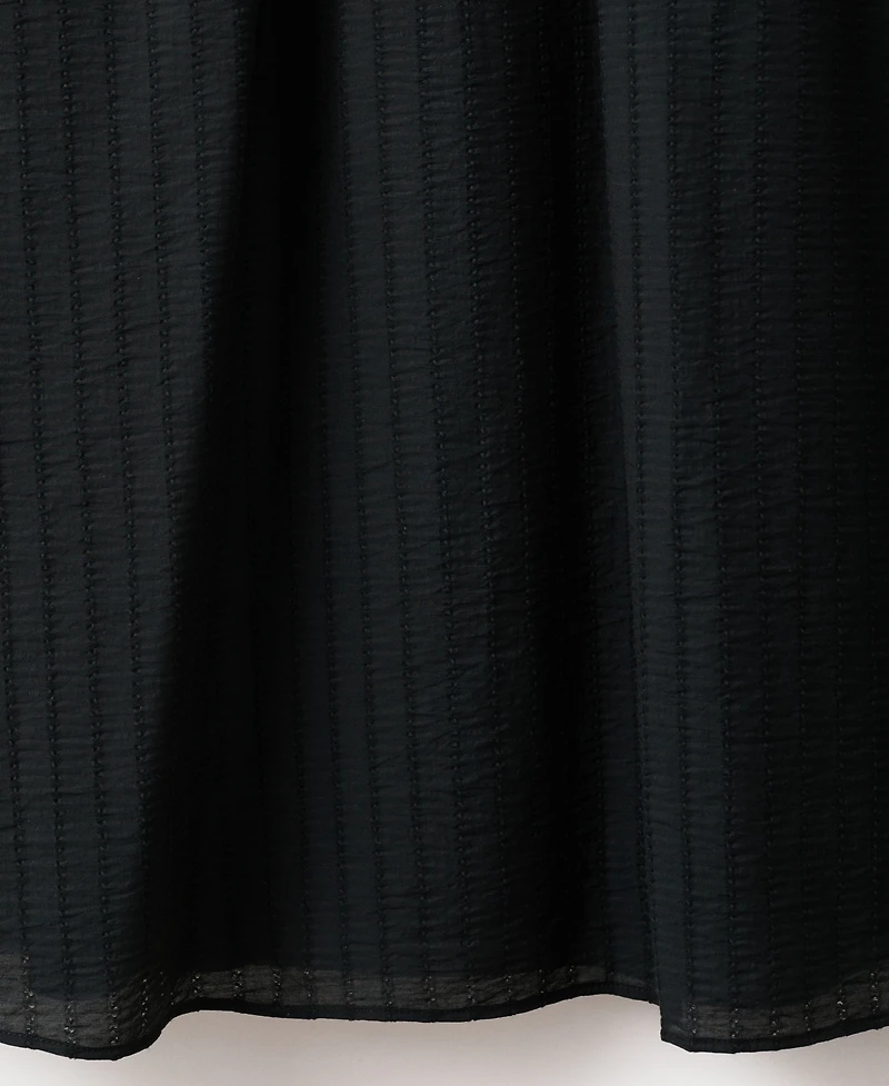 Mango Women's Gathered Detail Textured Dress