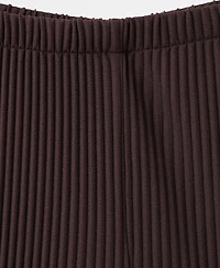 Mango Women's Textured Baggy Pants