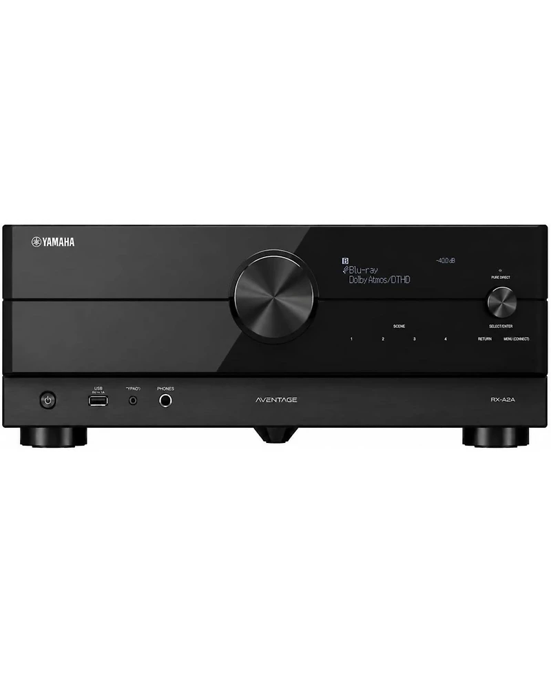 Yamaha Rx-A2A 7.2-Channel 8K Av Receiver with Speakers