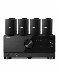 Yamaha Rx-A2A 7.2-Channel 8K Av Receiver with 4 Speakers