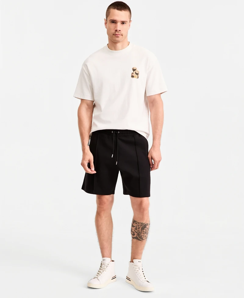 Hugo by Boss Men's Detzi Graphic Crewneck Regular-Fit T-Shirt