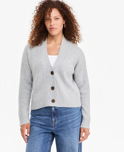 On 34th Women's 3 Button V-Neck Cardigan, Macy's Exclusive
