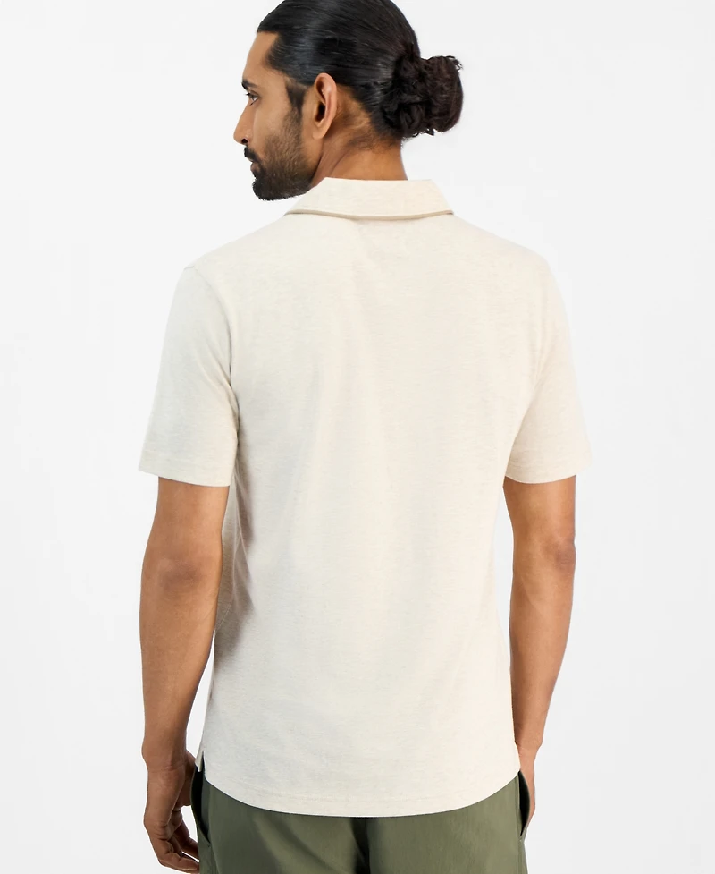 Hugo by Boss Men's Daliks Regular-Fit Spread-Collar Short-Sleeve Polo Shirt