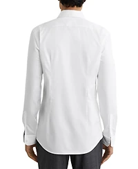 Reiss Men's Storm Slim Cotton-Twill Two-Fold Slim-Fit Dress Shirt