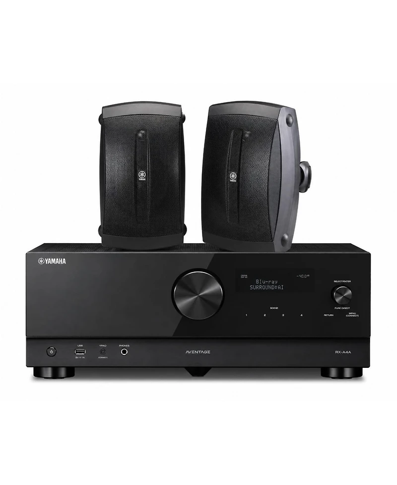 Yamaha Rx-A4A 7.2 Av Receiver with Ns-AW350B Speakers