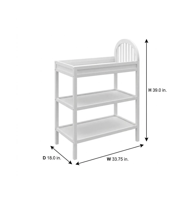 Graco Olivia Changing Table with Water-Resistant Changing Pad