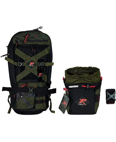 Xp Metal Detectors Backpack 280 + Xp Finds Pouch Bundle