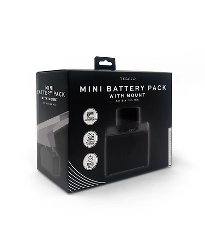 Tecstr Starlink Mini Battery Pack Mount 30,000 mAh Waterproof for Starlink Mini