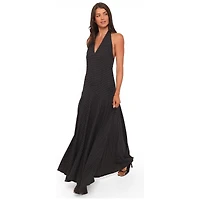 Petal and Pup Women's Natalie Halterneck Maxi Dress