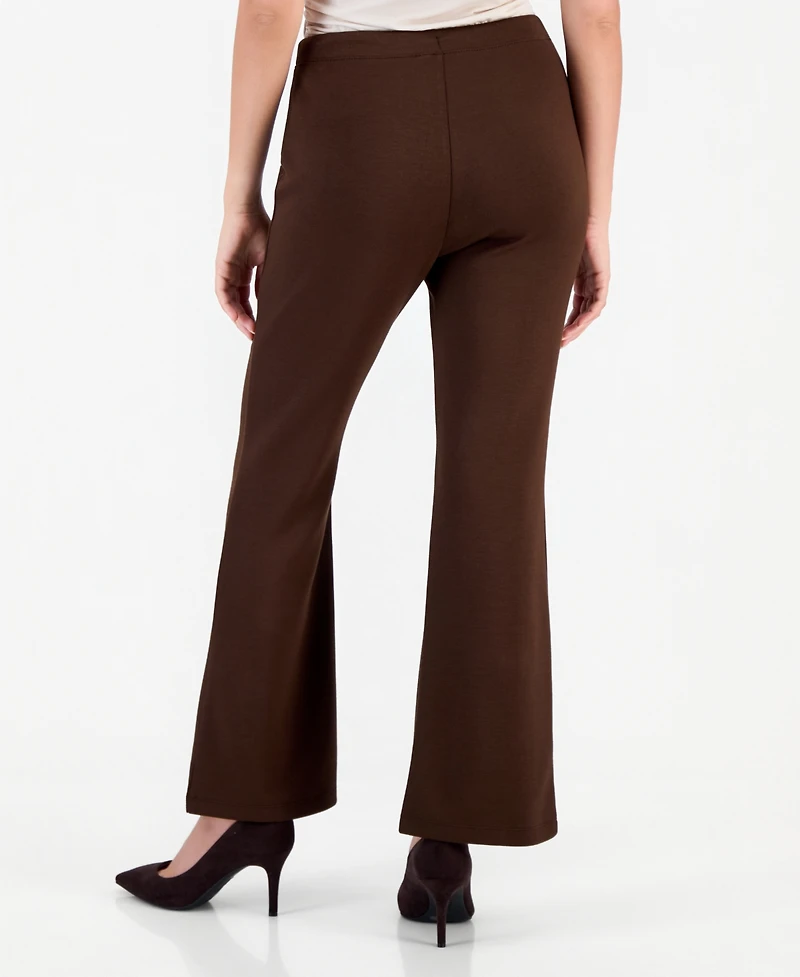 I.n.c. International Concepts Petite High-Rise Drawstring Flare Sweatpants, Macy's Exclusive