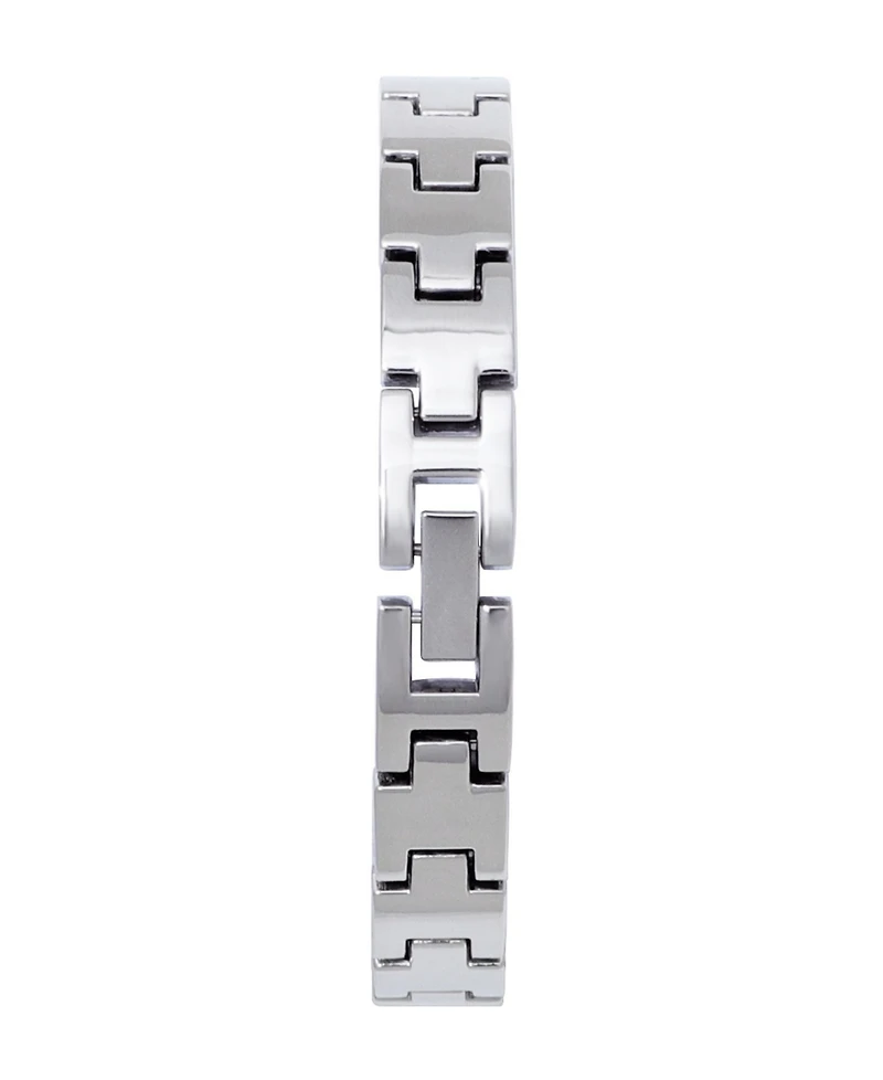 Adornia Women's Silver Florence White Face Watch
