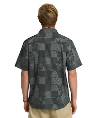 Quiksilver Men's Earth Geo Classic Stretch Ultraviolet Protection Factor Shirt