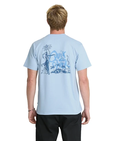 Quiksilver Men's Ringspun Cotton-Blend Crewneck T-Shirt